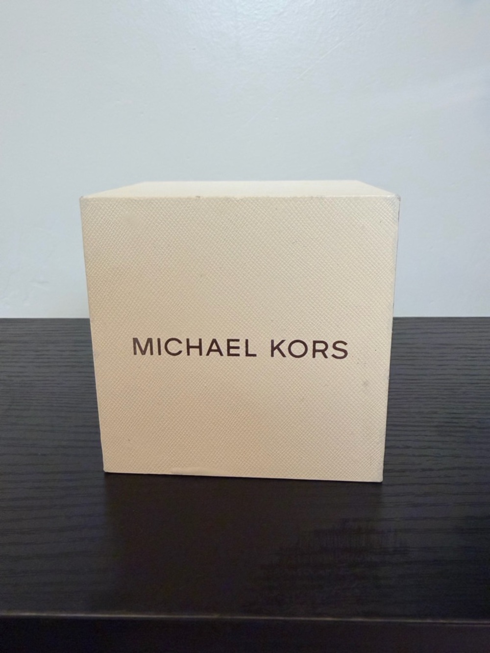Michael Kors Black Brushed Metal Link Bracelet Watch - Picture 7 of 7